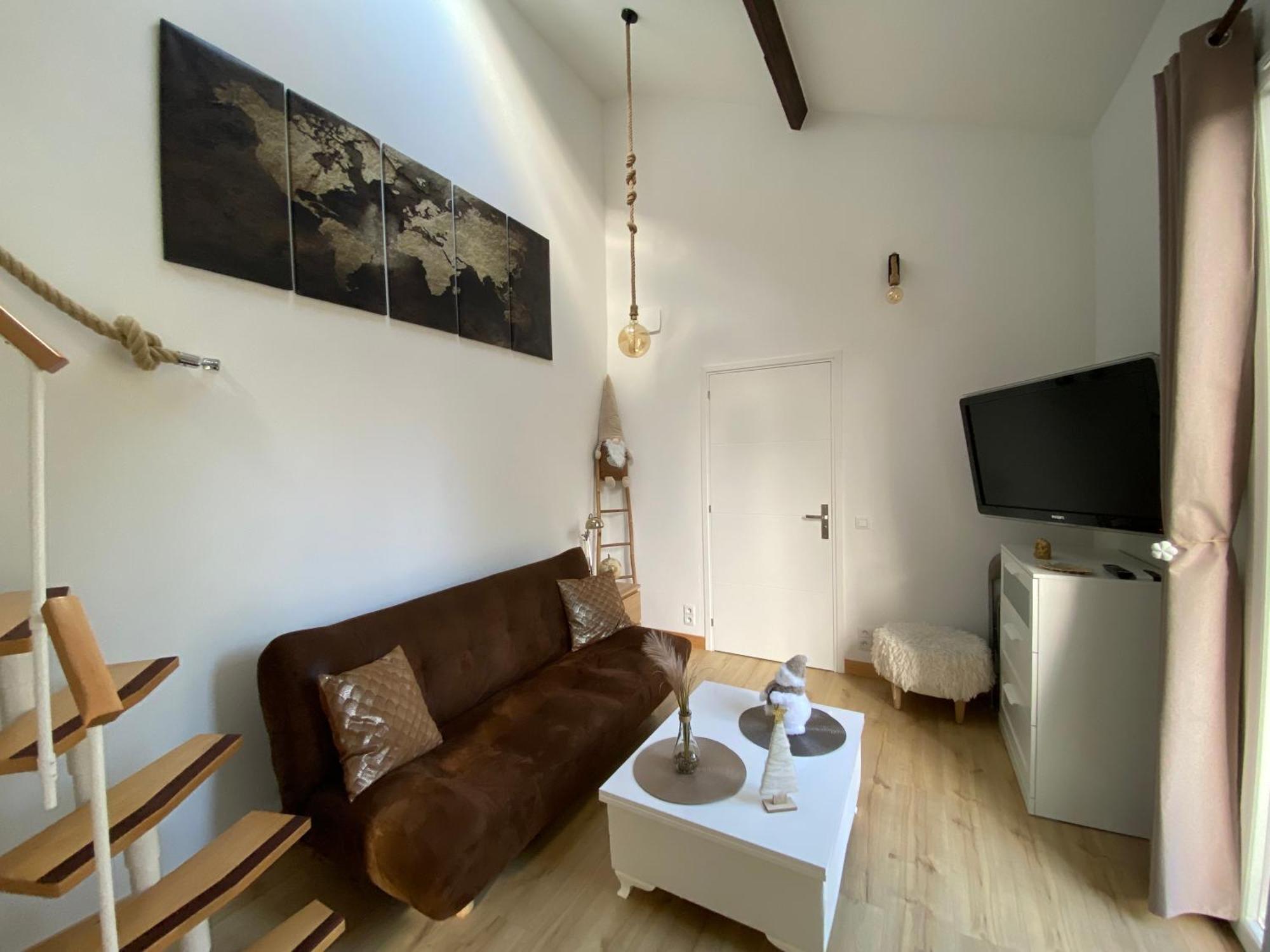 The Little Oak - Tiny House With Bed On Mezzanine & Terrace - From 1 To 4 P Disney, Paris & Cdg Pomponne Eksteriør billede
