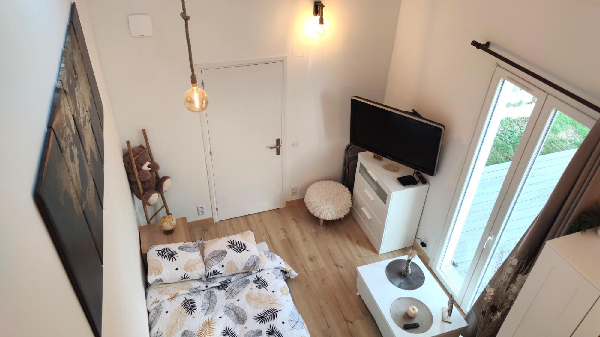 The Little Oak - Tiny House With Bed On Mezzanine & Terrace - From 1 To 4 P Disney, Paris & Cdg Pomponne Eksteriør billede