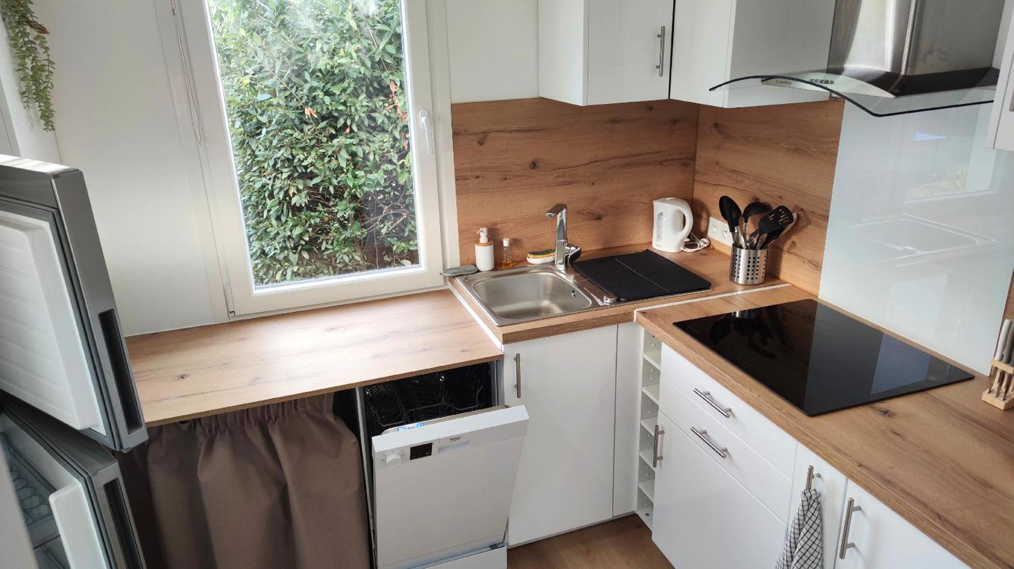 The Little Oak - Tiny House With Bed On Mezzanine & Terrace - From 1 To 4 P Disney, Paris & Cdg Pomponne Eksteriør billede