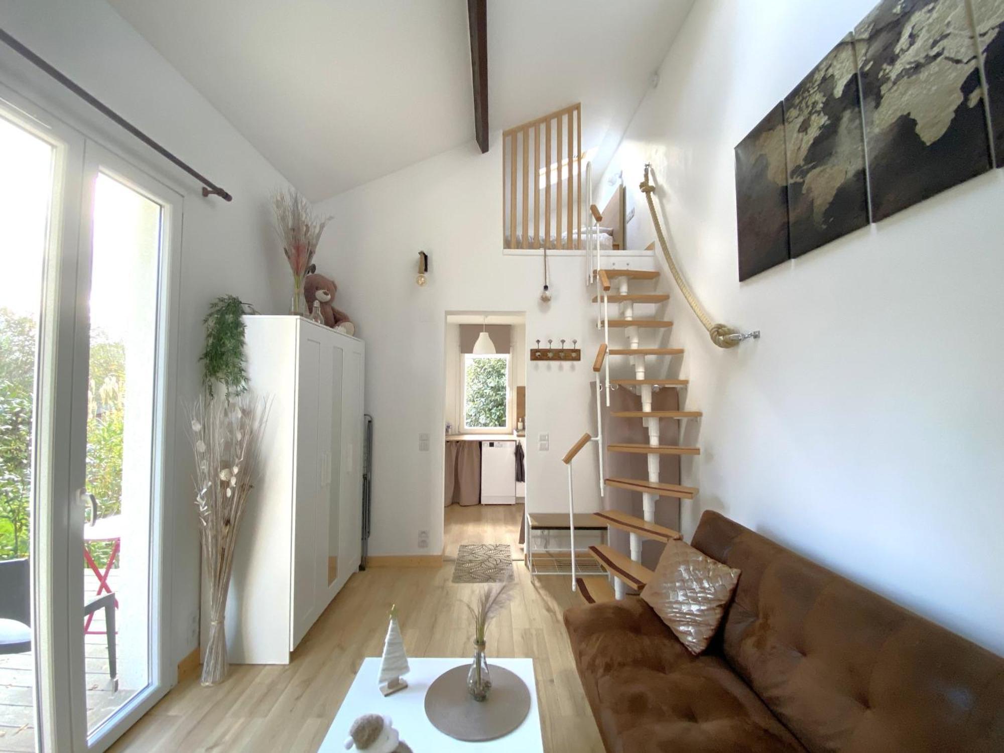 The Little Oak - Tiny House With Bed On Mezzanine & Terrace - From 1 To 4 P Disney, Paris & Cdg Pomponne Eksteriør billede