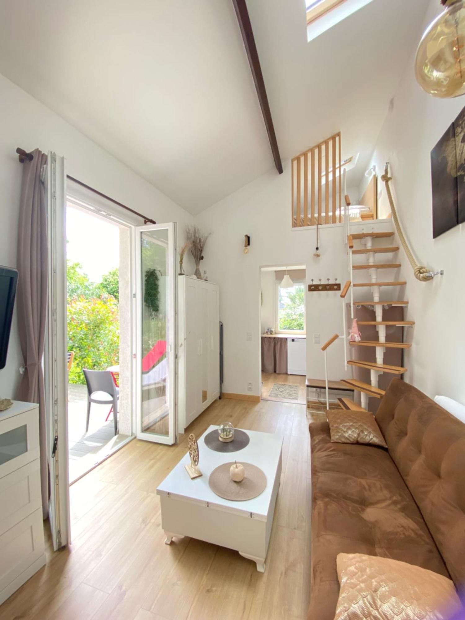 The Little Oak - Tiny House With Bed On Mezzanine & Terrace - From 1 To 4 P Disney, Paris & Cdg Pomponne Eksteriør billede